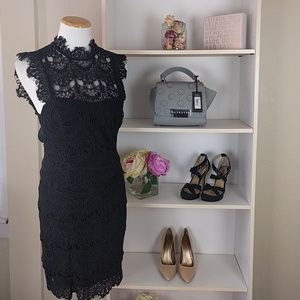 Free People Lace Open Back Dress SZ XS